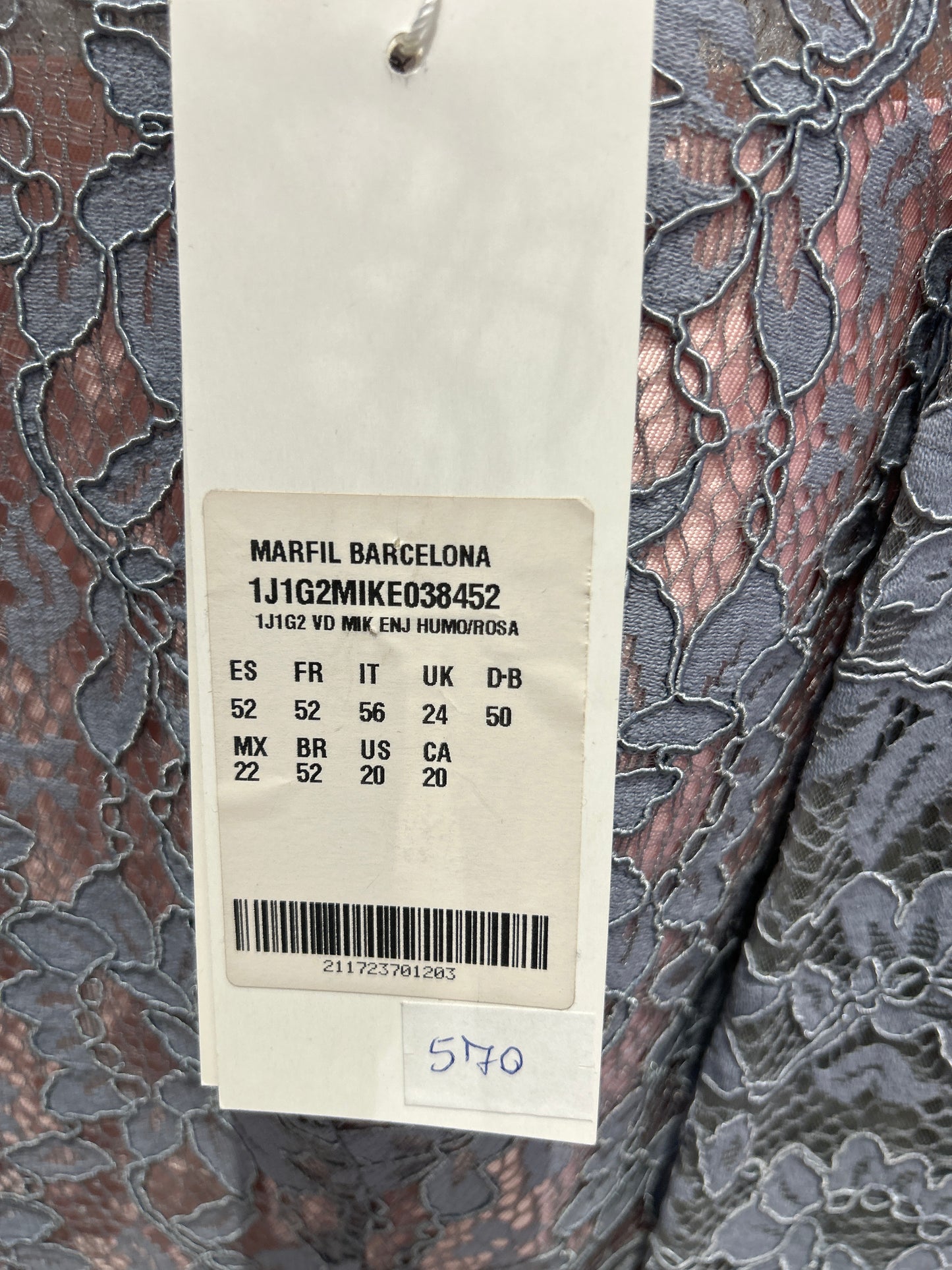 1J1G2 marfil barcellona Milano grigio/rosa