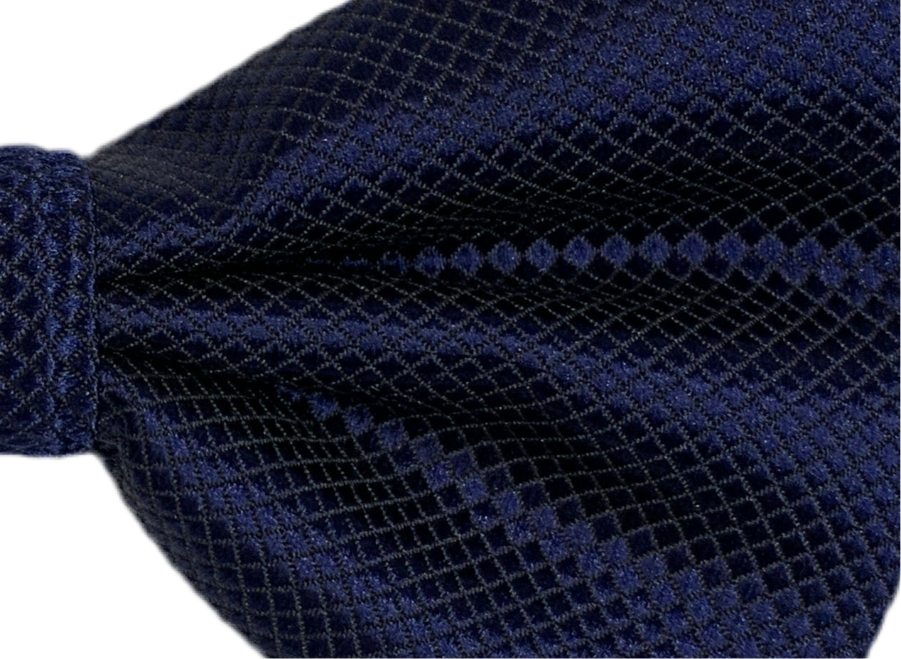 Papillon 15 - blu navy quadrettato