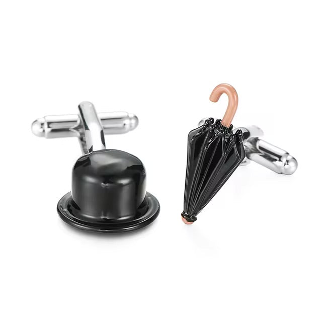 Gemelli cappello+ombrello