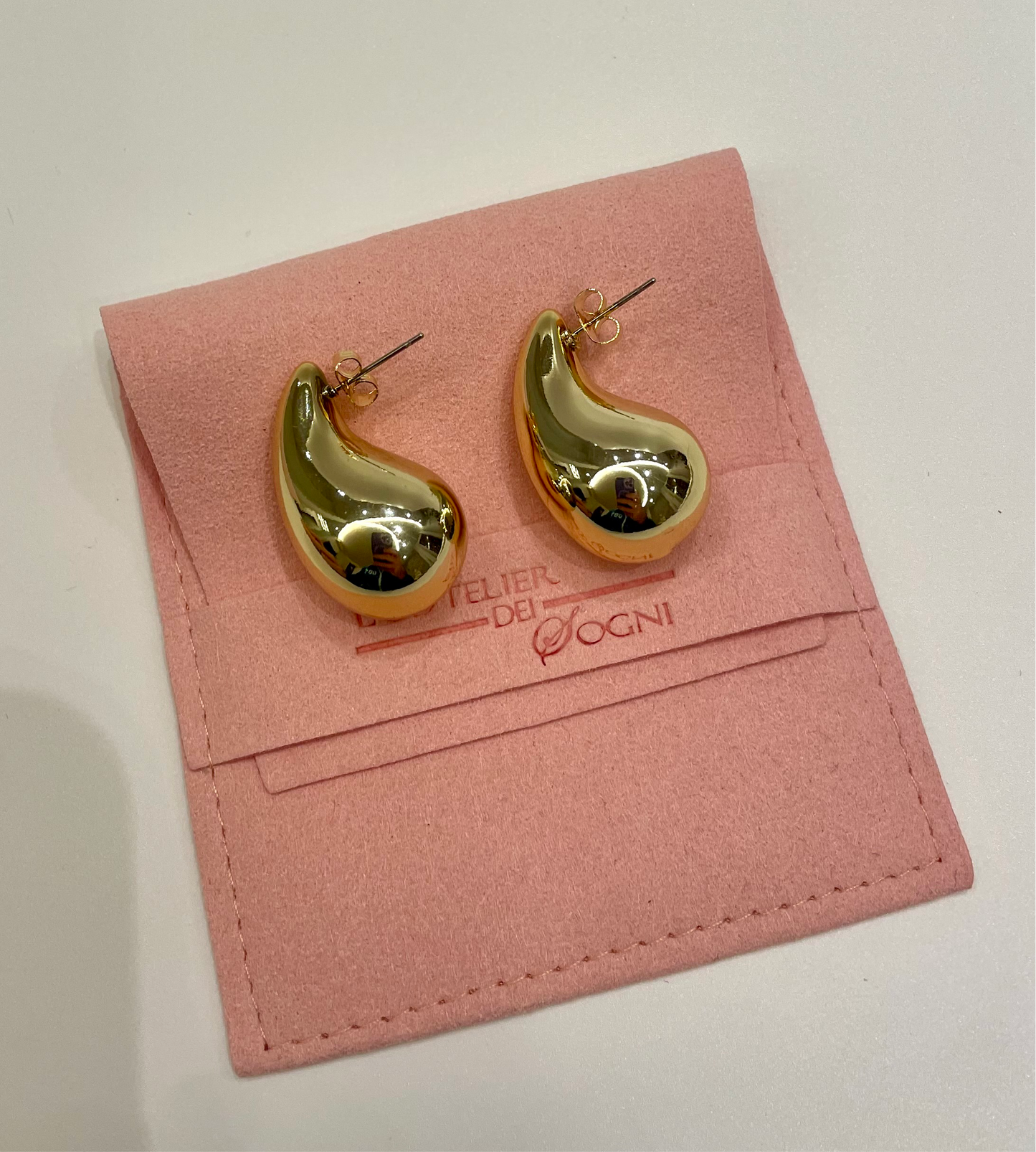Orecchini colore oro Mod.695