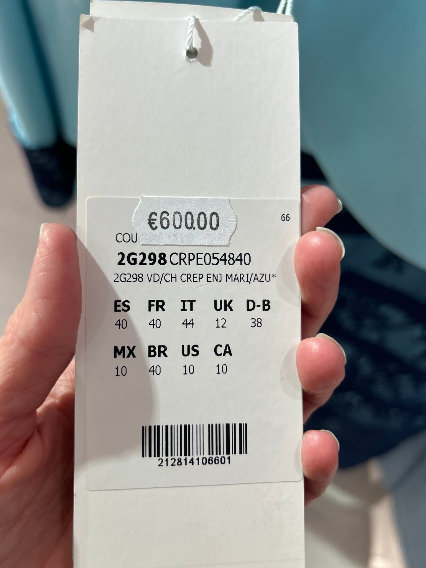 2G298 couture club Rosa Clarà Marino azurro