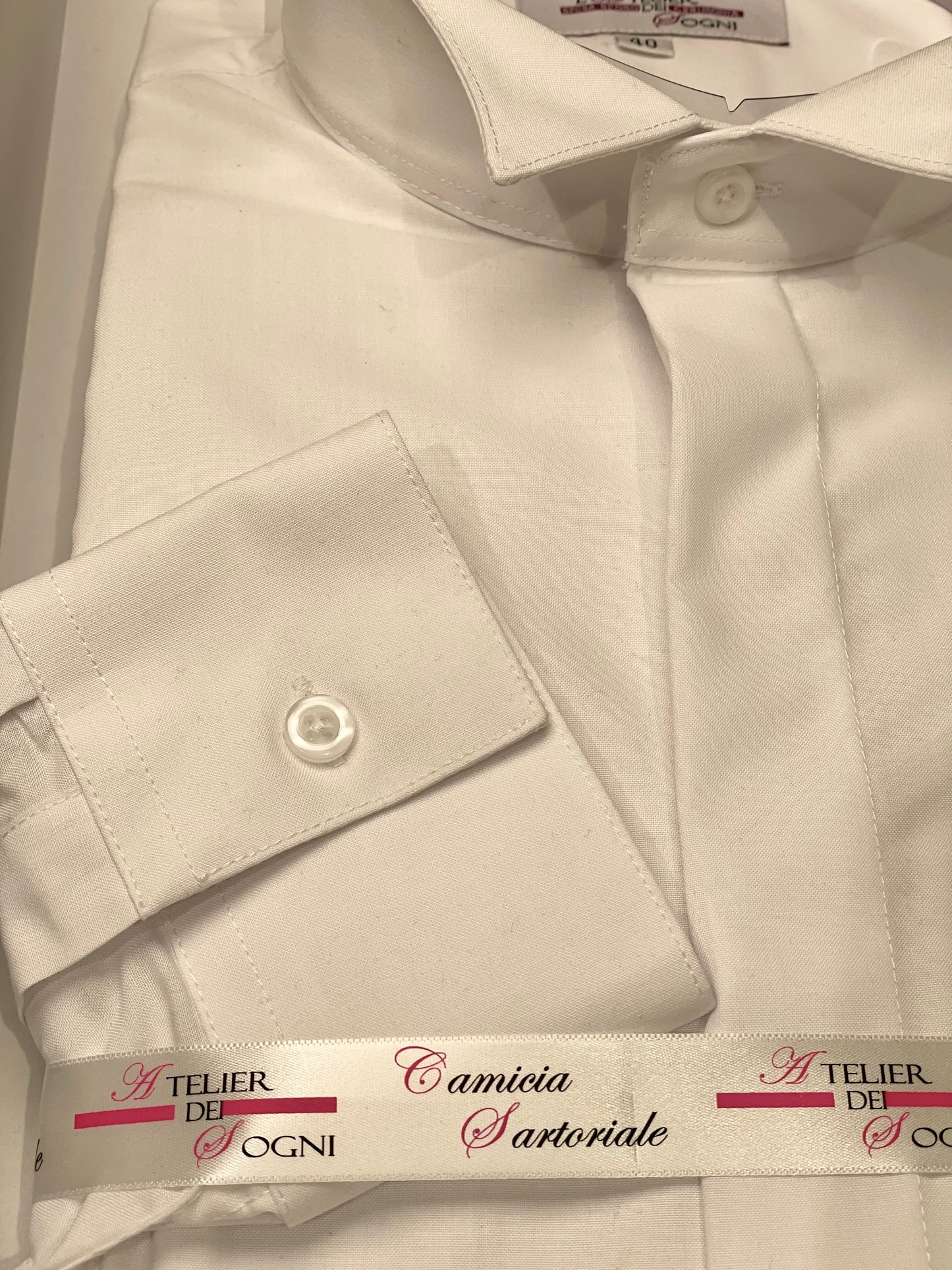 CAMICIA DIPLOMATICA (diplomatico cotone gemelli)