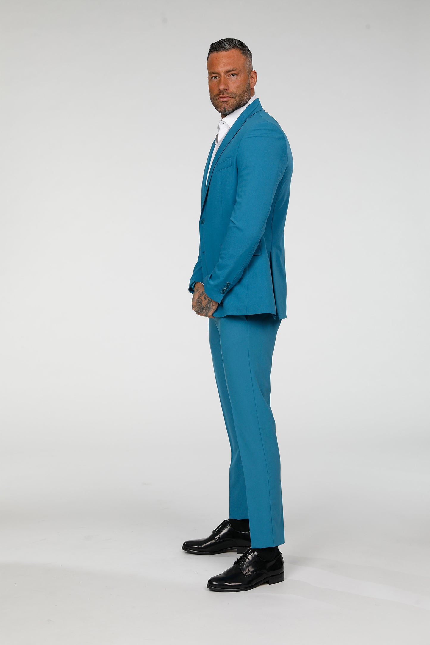 Abito Uomo SLIM -Celeste