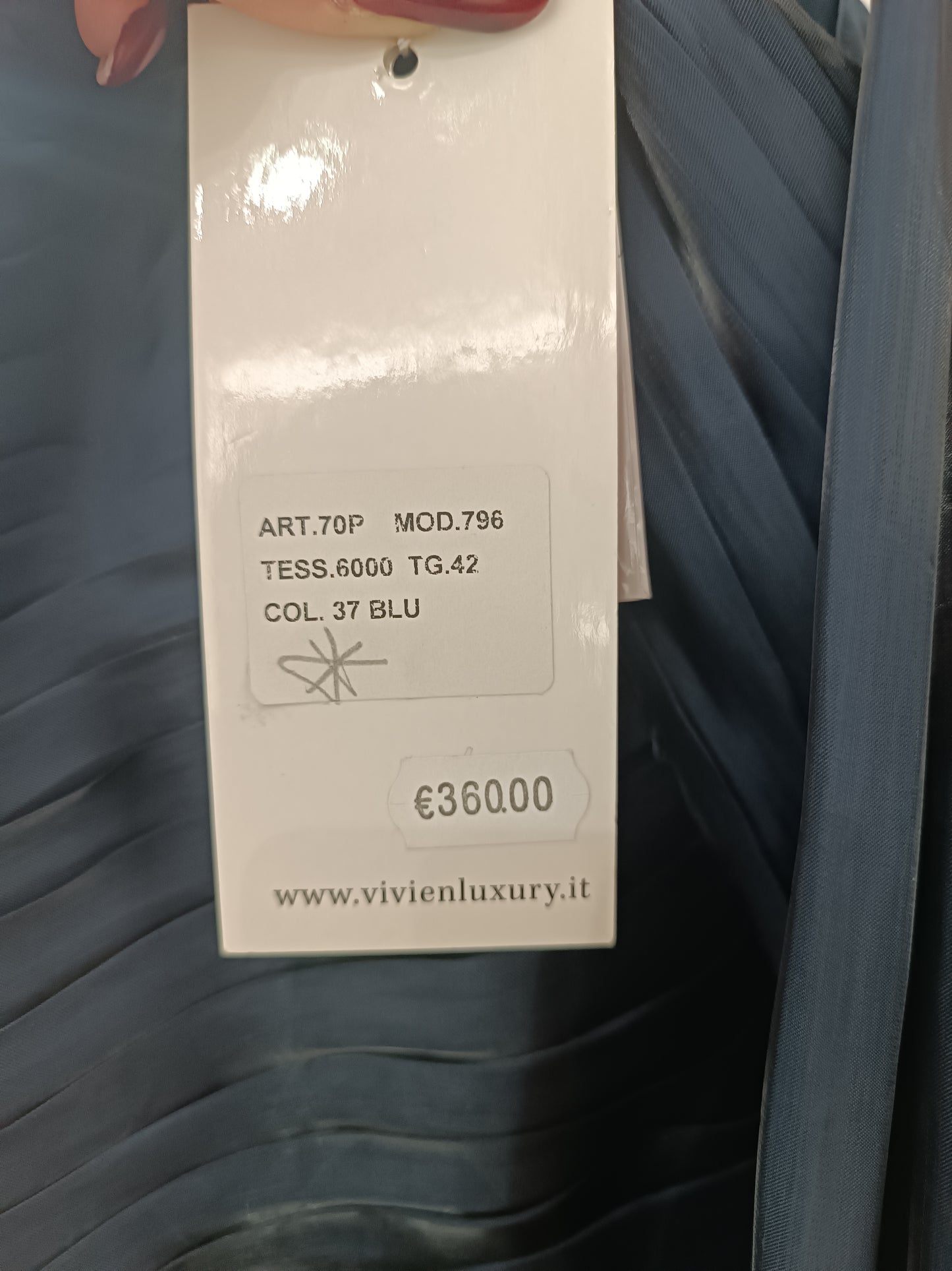 70P - 796 Vivien luxury blu navy