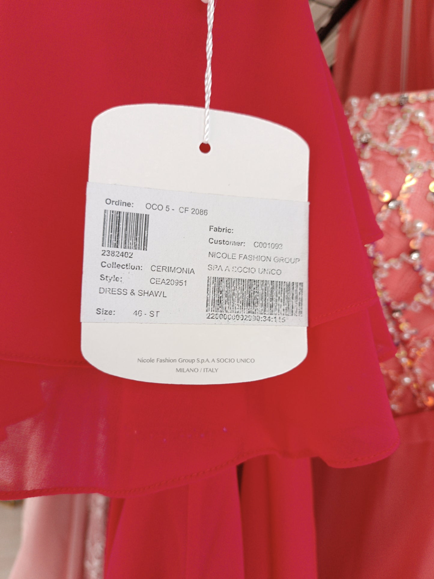 Nicole CEA 20951 - TG46 - Rosso