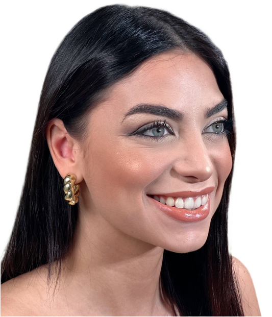 Orecchini colore oro Mod.671