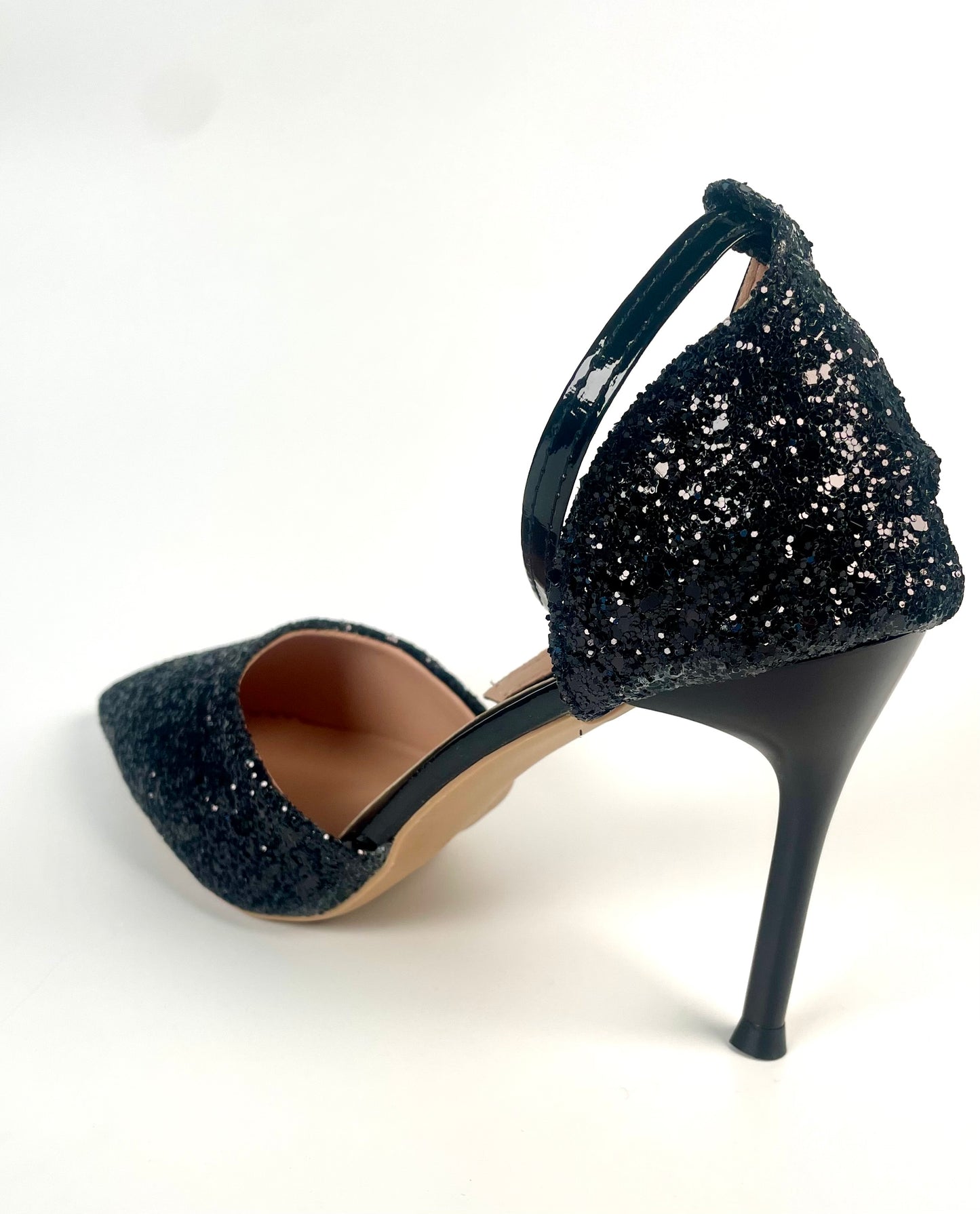 Scarpa NERA glitter - Cerimonia