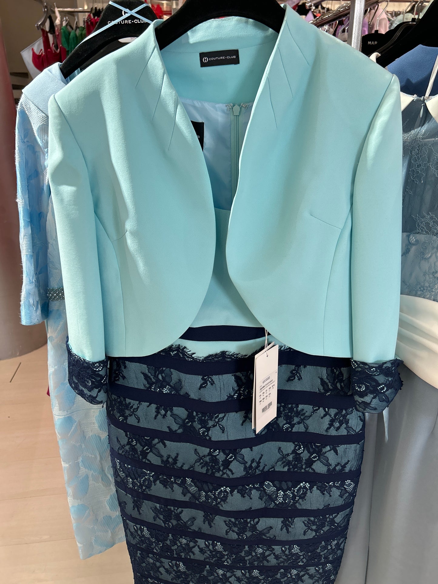 2G298 couture club Rosa Clarà Marino azurro