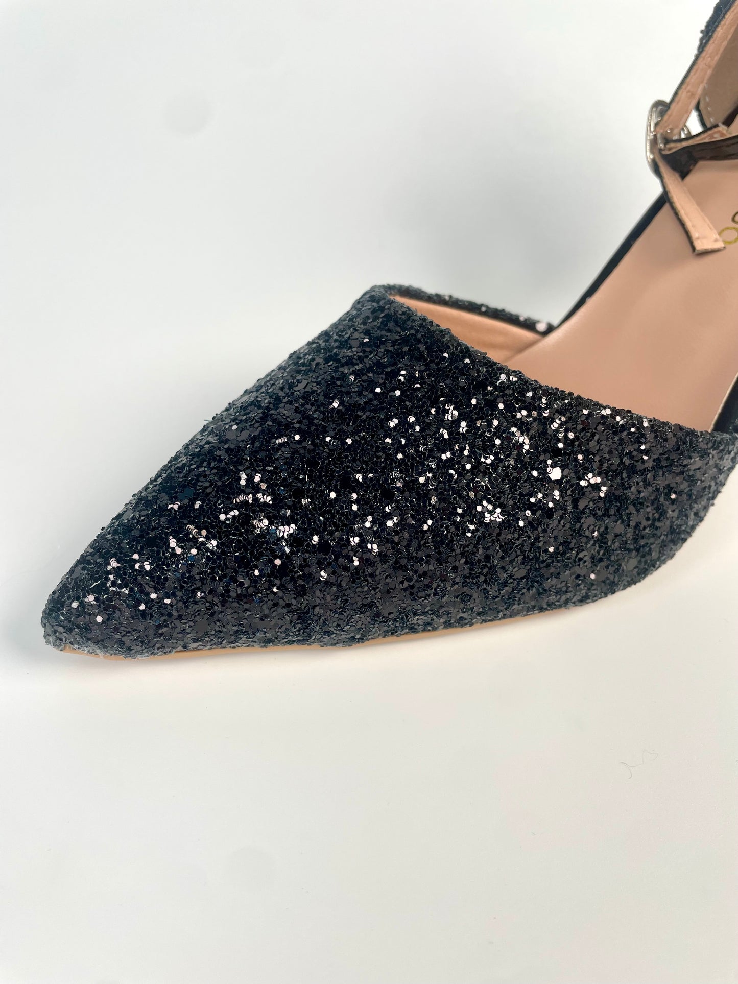 Scarpa NERA glitter - Cerimonia