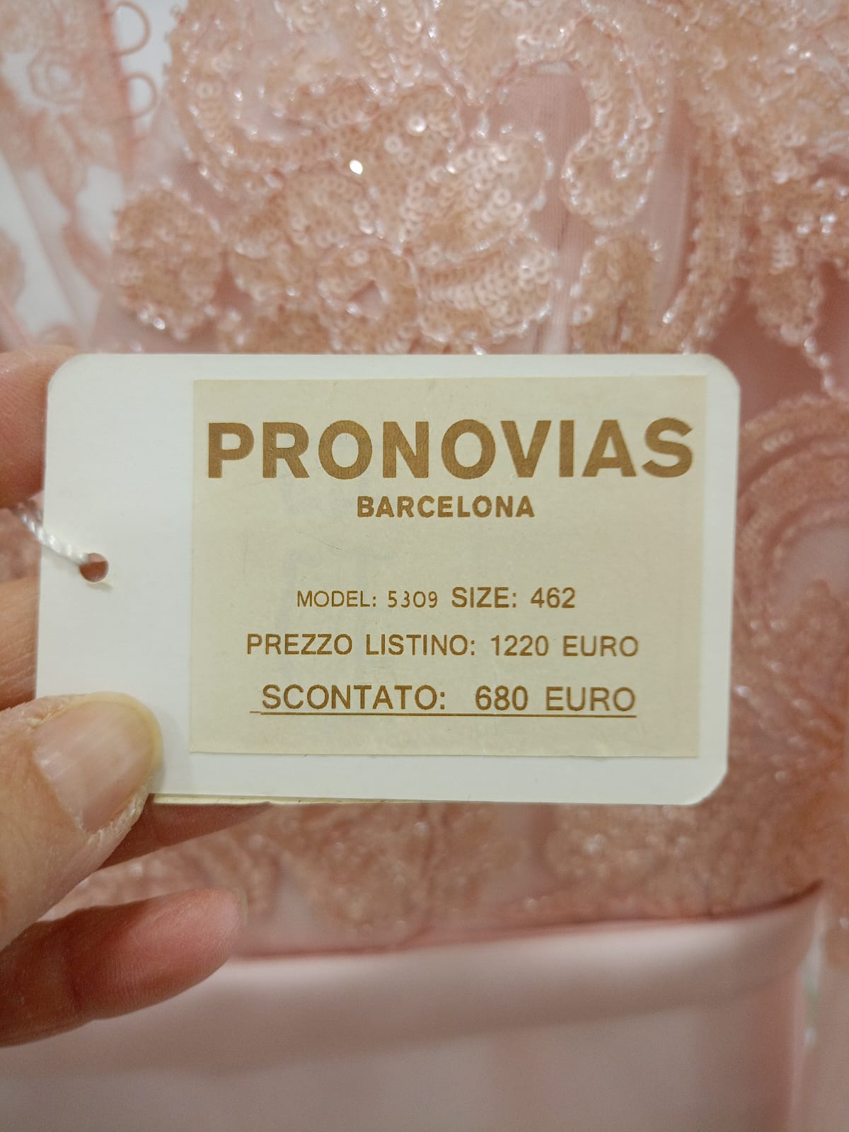 5309 ROSA PRONOVIAS