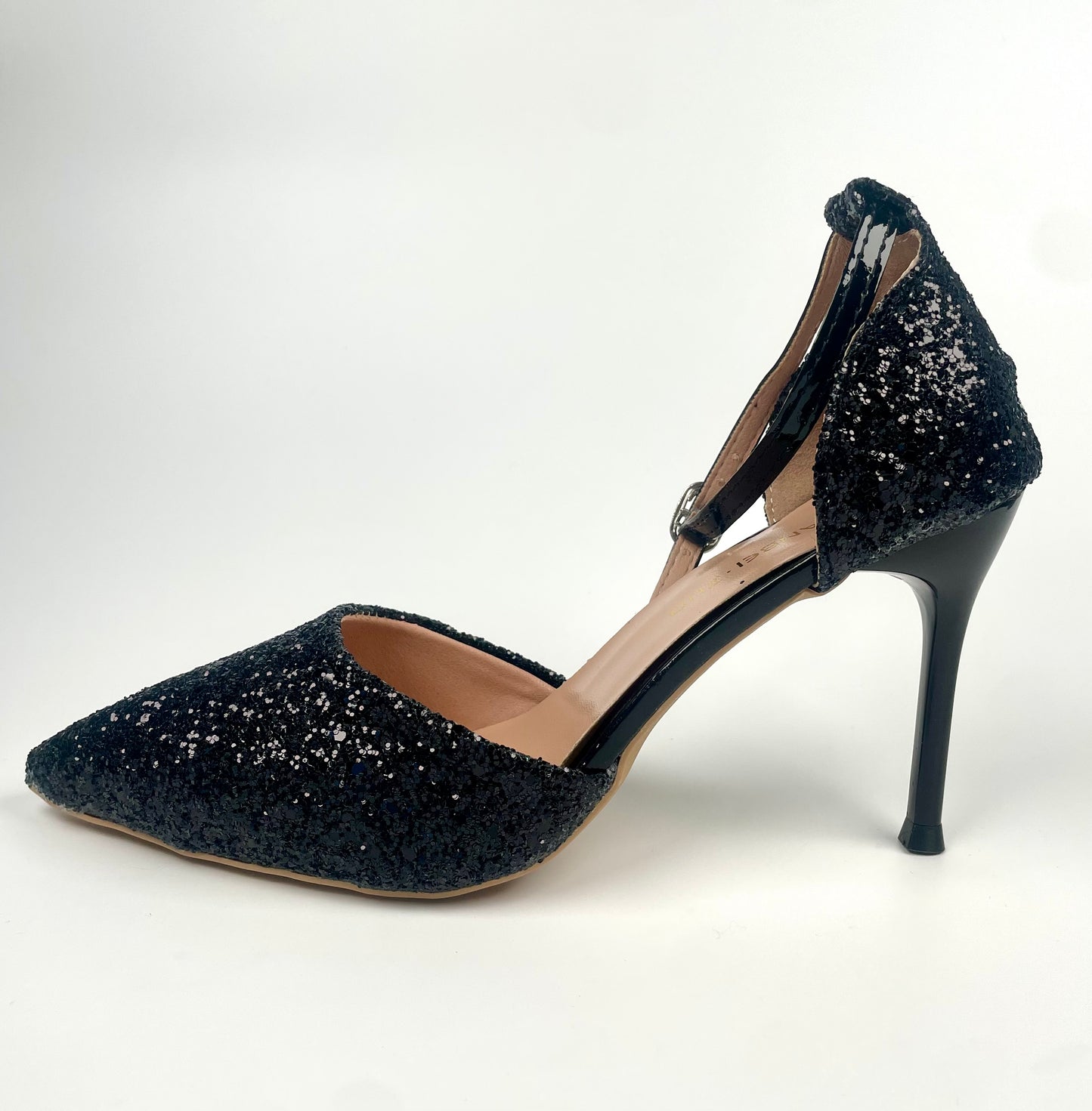 Scarpa NERA glitter - Cerimonia