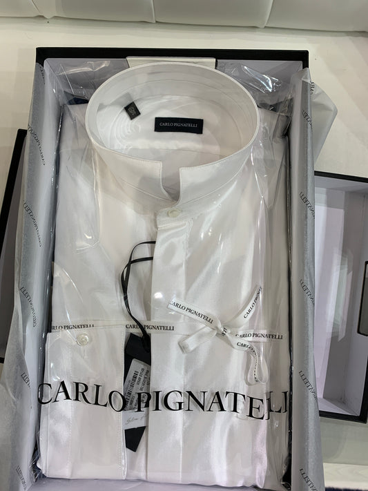 CAMICIA PIGNATELLI - CP 35 col 80 bianco lucido