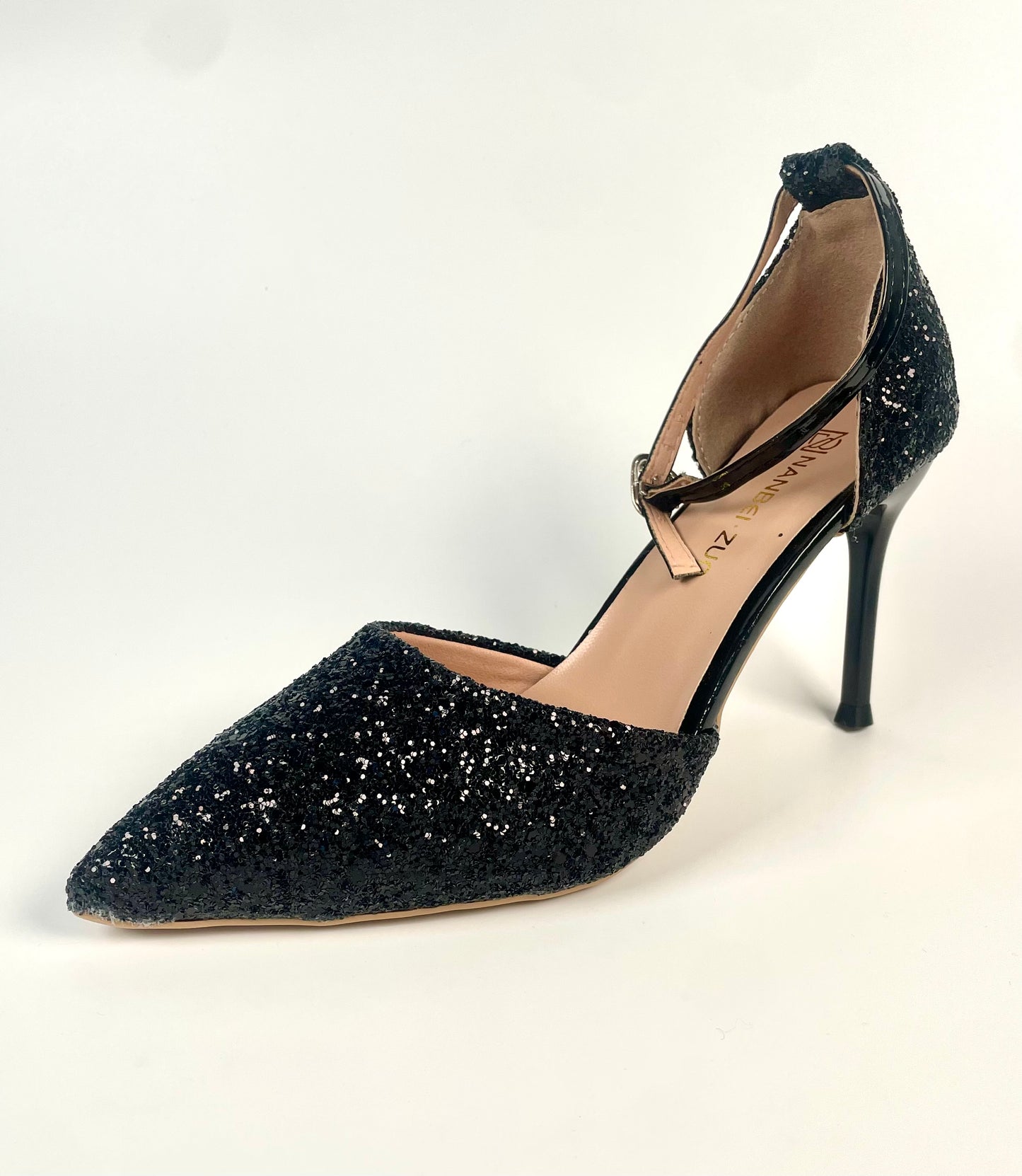 Scarpa NERA glitter - Cerimonia