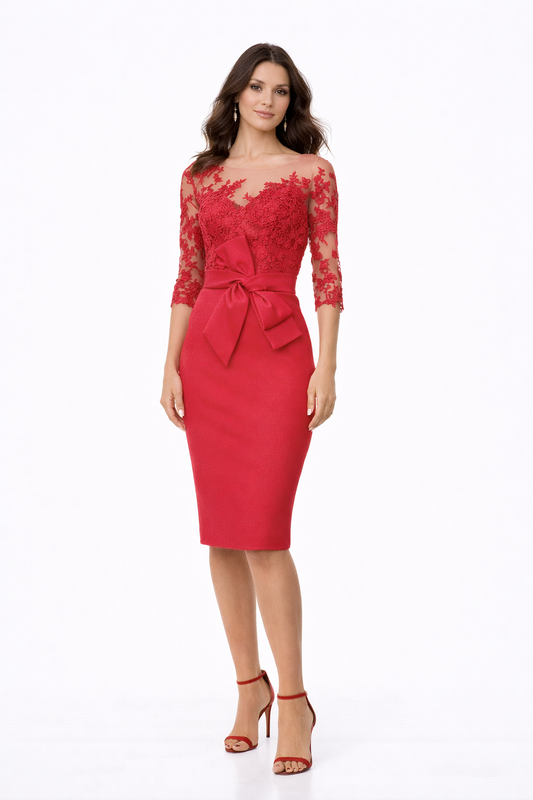 ATOS STYLE 08 SCARLET RED - PRONOVIAS